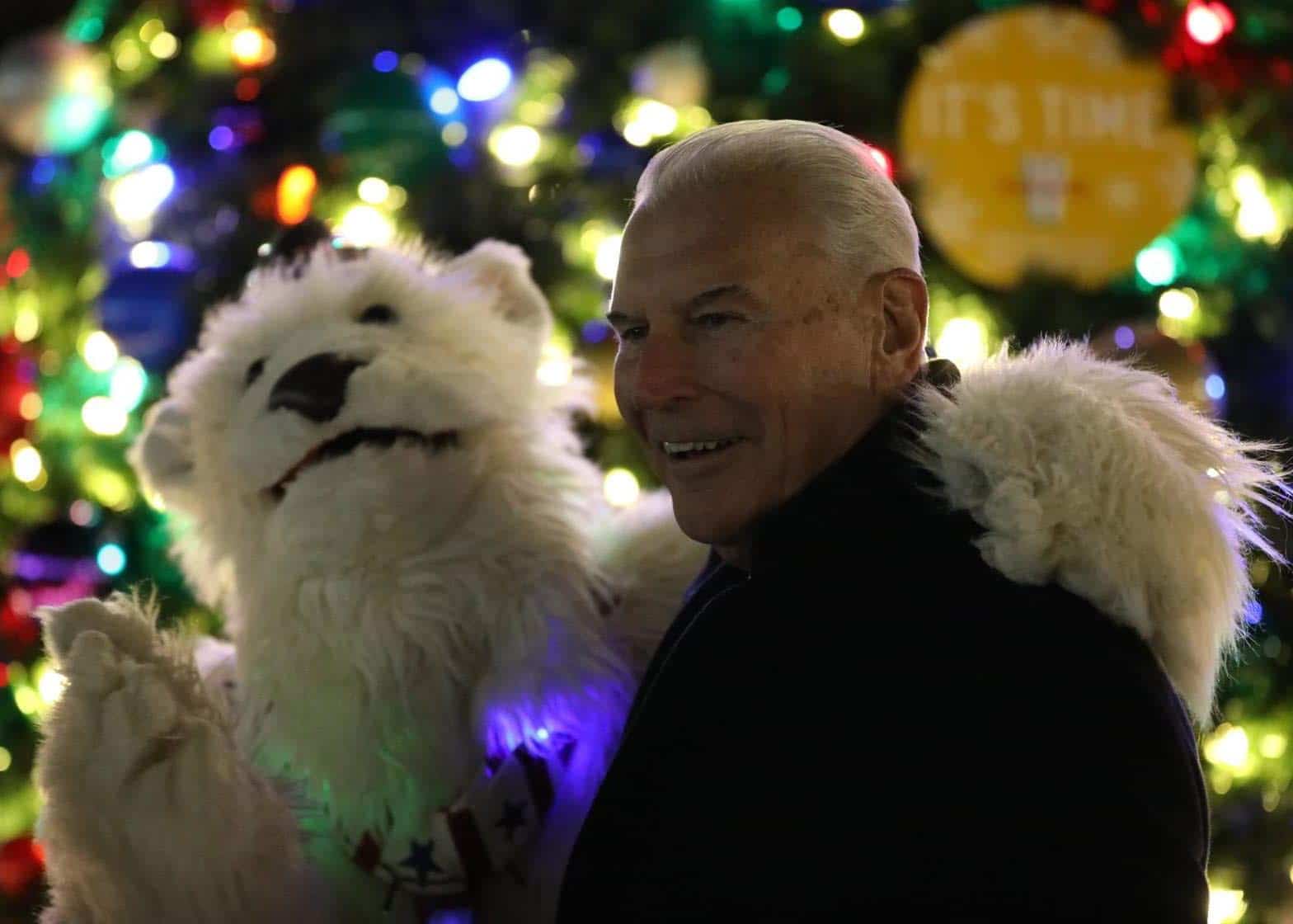 Polar Bear Mascot Mike Purzycki