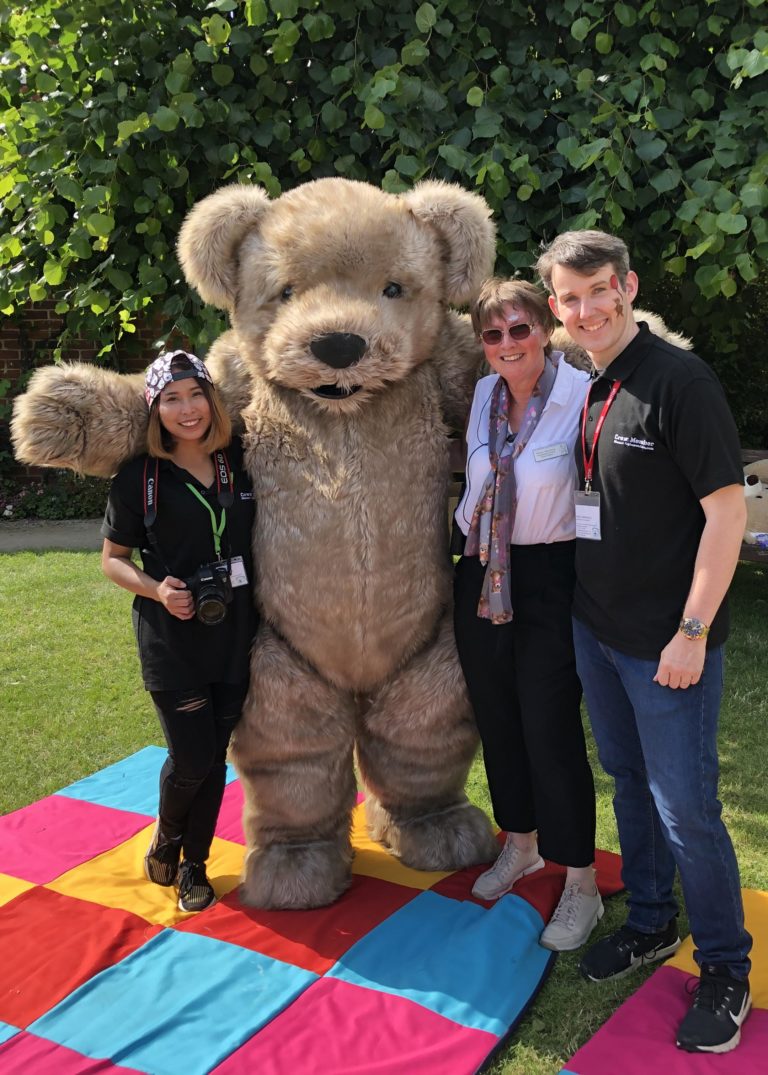 Giant Teddy Bear Mascot Costume