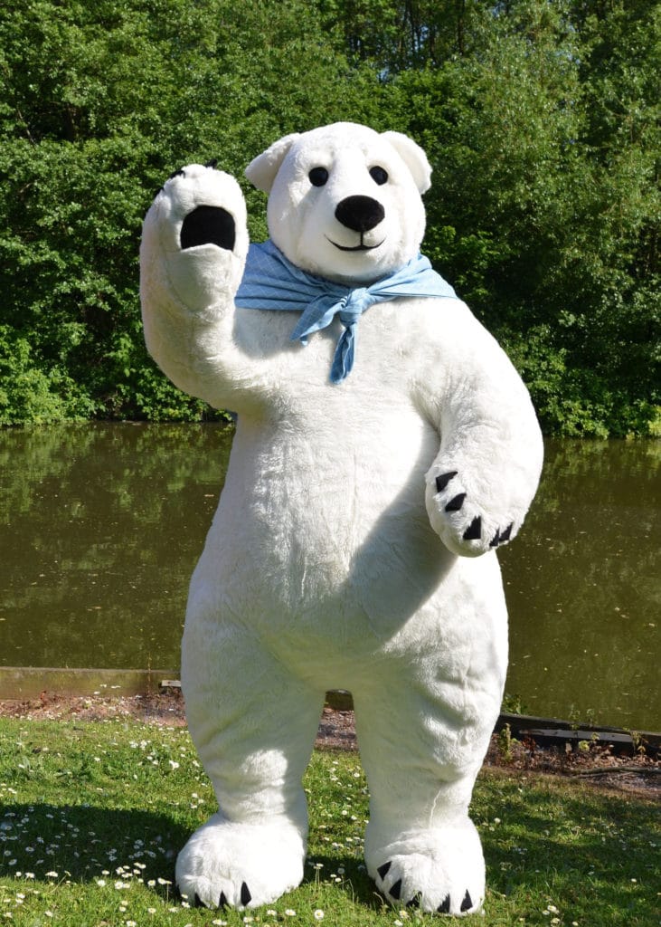 Adorable Polar Bear Costume Suit