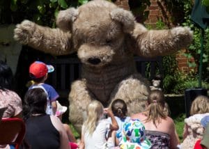 Teddy Bear Mascot Costume Event