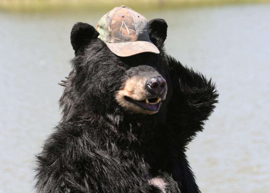 realistic Bear costume movie prop