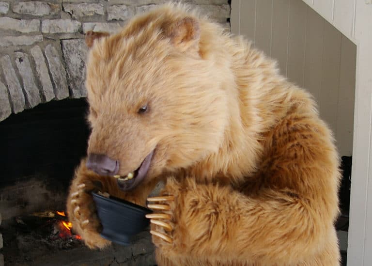 animatronic bear costume
