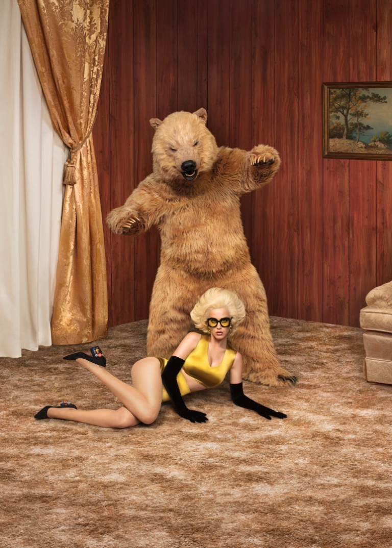 grizzly bear katy perry photoshoot
