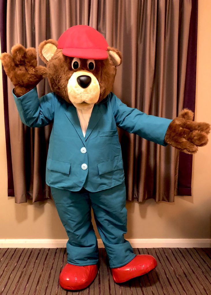 Adult teddy bear suit