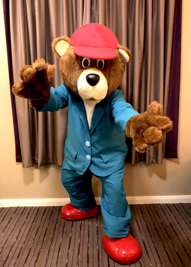 Adult teddy bear suit