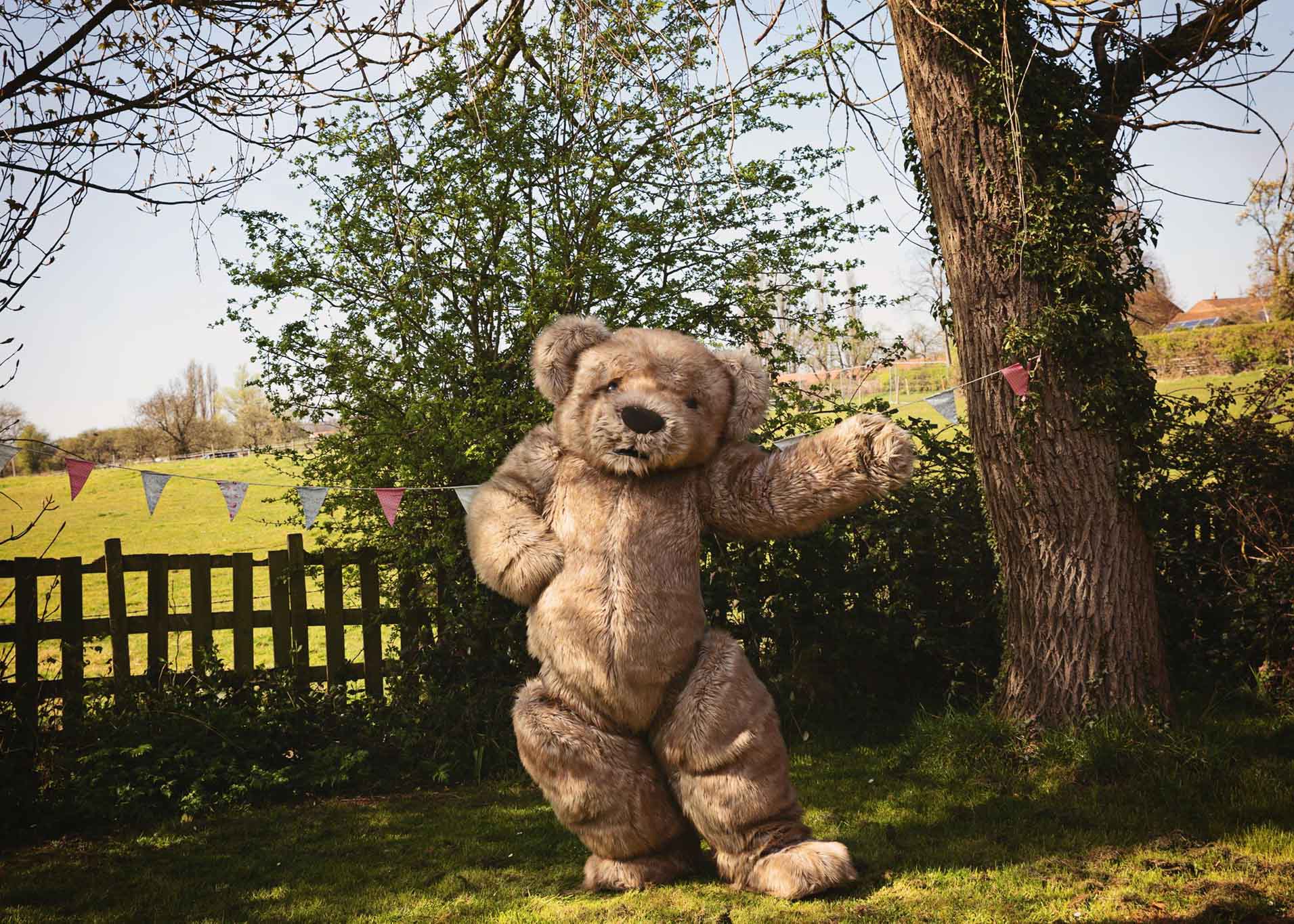 realistic teddy bear costume