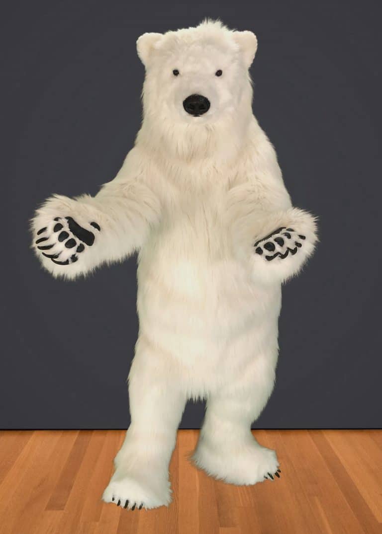 realistic polar bear suit for hire