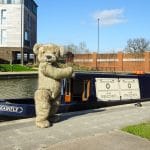 Bentley the realistic Teddy Bear costume for hire for events and TV